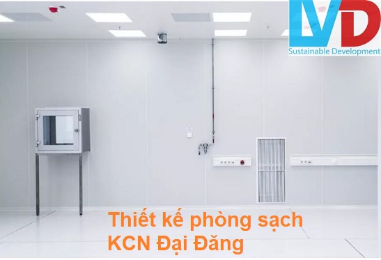 thiết kế phòng sạch kcn đại đăng